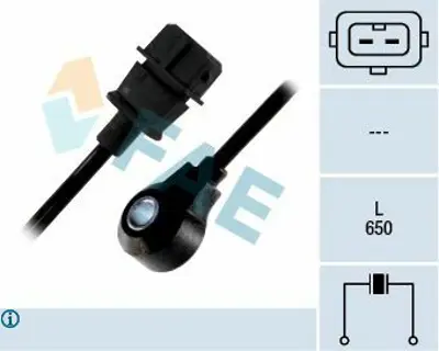 FAE 60234 Vuruntu Sensoru C20xe C20let Calıbra Vectra A 2108, 90448771, 90511177