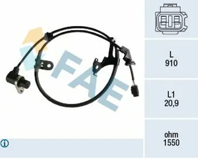 FAE 78472 Abs Sensoru On Sağ Yarıs 1.0 1.3 1.4 01>05 895420D010, 895420D011