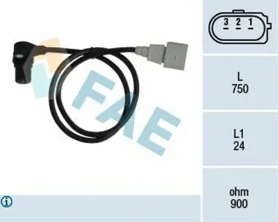 FAE 79059 Krank Mili Sensörü A4 1.6 1.8t 71957147, 78906433A