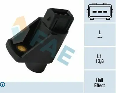 FAE 79233 Eksantrik Mılı Pozısyon Sensoru Omega B X25xe - X30xe 1238911, 4504296