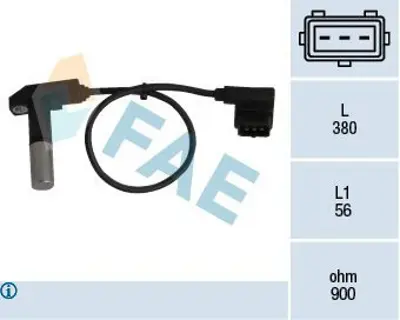 FAE 79245 Krank Sensoru Bmw M21 E30 E34 3.24td 5.24td 85>93 13622242149, 2242152, 13622242152, 2242149