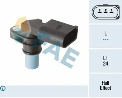 FAE 79420 Eksantrik Mılı Sınyal Sensoru A4 A6 A8 Q7 Touareg 3.0tdı Bbk Auk Bug Cata 6E905163, 6E103067GV, 6E103067GX, 6E103067K, 6E103067KX, 6E103067V, 6E103068G, 6E103068GV, 6E103068GX, 6E103068K