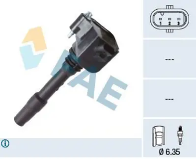 FAE 80384 Ateşleme Bobini Bmw B38 B46 B48 B58 F20 F30 G20 G30 G11 F40 F45 F22 F34 F32 F36 G15 F48 F39 G01 G02 G05 G06 G07 Mini B36 B38 B46 B48 F54 F55 F56 F57 F60 12137619385, 12138643360, 12138647463, 12138678438, 7619385, 864746301, 761938505, 12138615991, 8615991, 8678438