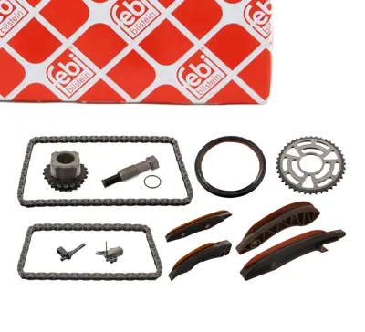 FEBI BILSTEIN 102040 Eksantrik Zıncır Seti Alt Ust Komple 2xGericı+3xzıncır+4xkızak+2xdıslı+Keçe Bmw N47  11317797897