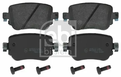 FEBI BILSTEIN 16912 Fren Balatası Arka Sharan 10> Caddy Iv 15> A1 10> Q3 11> - Alhambra 10> Leon 12> Octavıa Iıı 13> 7N0698451A, 8U0698451F, 5Q0698451F, 5Q0698451B, 2Q0698451A, 5Q0698451L, 2K5698451B, 7N0698451B, 2K5698451A, 2Q0698451D