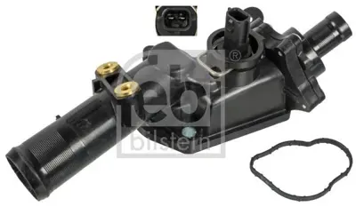 FEBI BILSTEIN 173562 Termostat 83 °c (Komple) Qashqaı J11 Captur Clıo Iv Kangoo Megane Iıı 1.5dcı , X117 15>18 W176 12>18 A6072000215, 6072000215, 1106000Q0Y, 110602770R, 110608431R, A6072000315, A6072000415, 1106000Q01, 1106000Q02, 6072000415