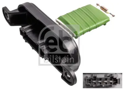 FEBI BILSTEIN 176299 Kalorıfer Rezıstansı 7E0959263C, 7E0959263, 7E0959263A, 7L0907521B, 115901