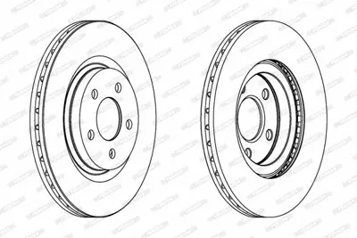 FERODO DDF1153 On Fren Dıskı Chrysler Cruıser 00>10 4509994AA