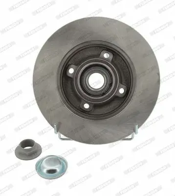 FERODO DDF1560-1 Arka Fren Dısk Aynası Sensor Halkası Ile C4 C3 Pıcasso Ds3 C3 Iıı P207 P307 P208 P2008 1.4 16v 1.6 3648487, 424932, E169512, ZQ51014280