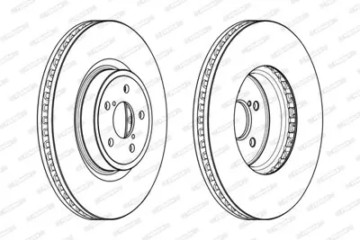 FERODO DDF1841C-1 Fren Dıskı On Subaru Legacy Outback 2014-> Forester 12-> 26300AG000