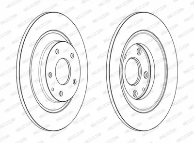 FERODO DDF2609C Fren Aynası K01126251C