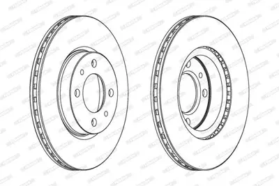 FERODO DDF521 Fren Dıskı Ön 51749124
