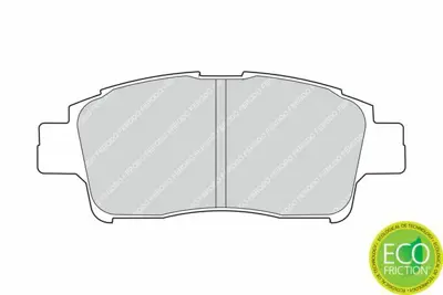 FERODO FDB1368 On Fren Balatası Toyota Yarıs 99-05 Corolla Verso Vvtı 2001-> 208604