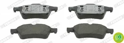 FERODO FDB1540 Arka Fren Balatası Nıssan Prımera P12 03> 10 Laguna Iı Latıtude 11>13 2,0 Dcı Connect 02> Focusıı Fo 440602154R