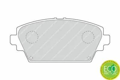 FERODO FDB1580 On Fren Balatası Prımera P12 02>10 45022S1AE00