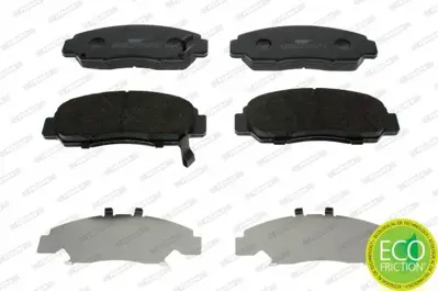 FERODO FDB1669 Fren Balatası Ön 45022S7AE50, 45022TR0E51, AY040NS043, AY040NS045, AY040NS051, AY040NS059, AY040NS068, AY040NS074, AY040NS085, AY040NS086