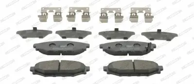 FERODO FDB1947 Arka Fren Balatası Forester 2,0 2,5 09>12 Impreza 08>12 Outback 03>11 Legacy 03>11 26696AG000