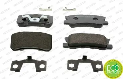 FERODO FDB1992 Fren Balatası Arka 4007 07> 4008 12> -  Asx 10> Grandıs 04> Outlander 07> Pajero 00> Gdb3247 425448, 5191271AB, 425391, MN102628, MR510544, MZ690346, 4605A447, 4605A448, 4605A487, 4605A502