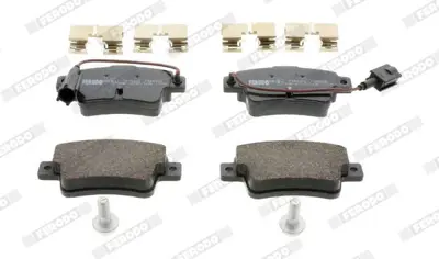 FERODO FDB4325 Arka Fren Balatası Punto Evo 1,4 16v - 1,4 Abarth - 1,6d Multıjet 10 - 09> 1605230