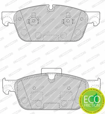 FERODO FDB4693 Fren Balatası Ön 64203720, 74207920, A0064203620, A0064203720, A0074207920, 64203620, 74200920, A0084200020, A0074200920, 84200020