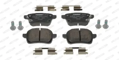 FERODO FDB4879 Arka Fren Balatası Dısk Icın Opel Corsa E 15> - Fıat 500l 77366595