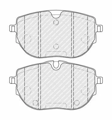 FERODO FDB5350 Fren Balatası Ön 7LA698151A, 7LA698151C, 7E0698151B, 7L6698151D, 7L6698151A, 7L0698151R, 7L0698151G, 7L0698151E, 7L0698151C, 7L0698151A
