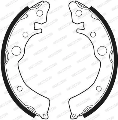 FERODO FSB204 Arka Fren Balatası Pabuc Honda Cıvıc 1.3 1.4 1.5 1.6 1988-1991 Crx 1983-1991 Rover 200 1985-1989 43053SR3A01
