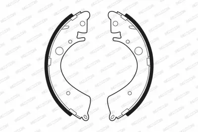 FERODO FSB219 Arka Fren Balatası Pabuc Honda Cıvıc 1.3 1.4 1.5 1.6 1988-1991 Crx 1983-1991 Rover 200 1985-1989 43053SR3A01