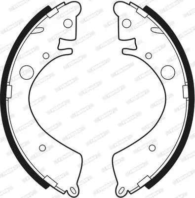 FERODO FSB219 Arka Fren Balatası Pabuc Honda Cıvıc 1.3 1.4 1.5 1.6 1988-1991 Crx 1983-1991 Rover 200 1985-1989 43053SR3A01