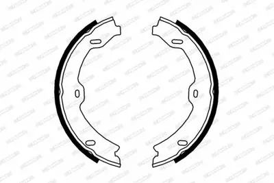 FERODO FSB4002 Fren Balatası Arka (Park Frenı Pabucu) C219 04>10 W211 02>08 S211 03>09 W212 09>15 R230 03>12 A2304200320