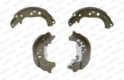 FERODO FSB4015 Arka Fren Balatası (Pabuclu) Grande Punto Lınea Fıorıno 1,3jtd Multıjet Grande Punto Lınea 1,4 8v 06 - 07corsa D Nemo Bıpper 1,4hdı 1605108