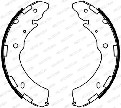 FERODO FSB4052 Arka Fren Balatası Pabuc Fullback 16> L200 06>13 D Max 13> 8979478020