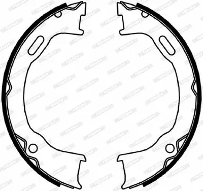 FERODO FSB4061 El Fren Balatası Jeep Cherokee (Kj) 2.4 3.7 2.8 2.5 Crd 02>08 Wrangler (Tj) 2.4 2.5 4.0 96>07 K05093390AB
