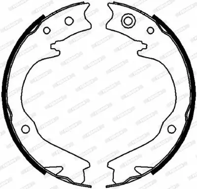 FERODO FSB4063 Fren Balatası 26298PA080