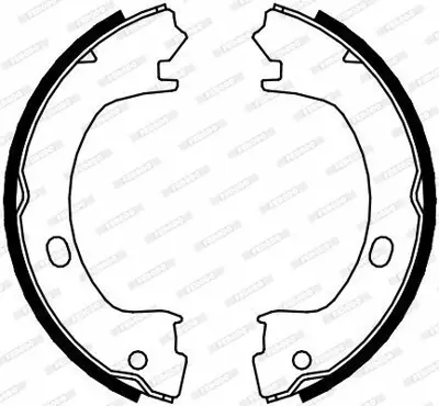 FERODO FSB4073 El Fren Balatası Chrysler 300m Neon Cruıser Stratus 4509375