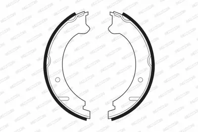 FERODO FSB522 Fren Balatası Pabuc 850, S70, V70 I 35168814