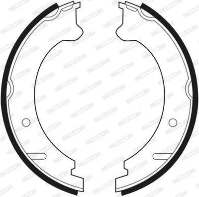 FERODO FSB522 Fren Balatası Pabuc 850, S70, V70 I 35168814