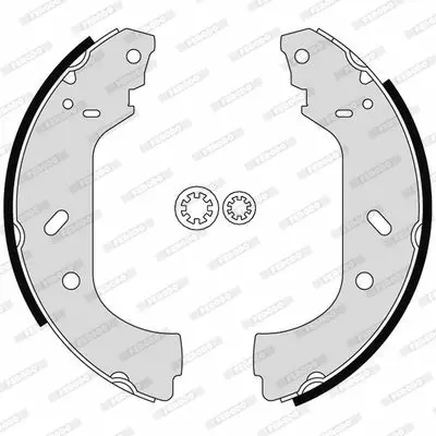 FERODO FSB535 Arka Fren Balatası Pabuclu Jumpy Evasıon Scudo Expert 1,9td 1,6 1,8 2,0 Hdı 1,9 4241H7