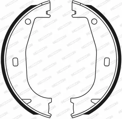 FERODO FSB546 El Fren Balatası 34416761289