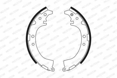 FERODO FSB564 Arka Fren Balatası Pabuc Terıos 97>01 Rav 4 Iı 97>00 449542070