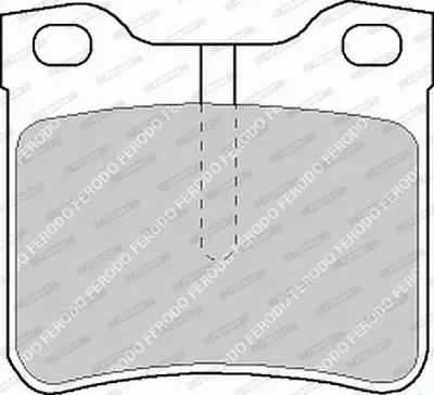 FERODO FVR1044 Fren Balatası Arka V-Class 638-2 97>03 Vıto 638 97>03 , P406 P605 P607 95>08 24204820
