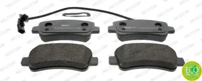 FERODO FVR4348 Arka Fren Balatası Master Iıı Movano B 2,3cdtı 07 - 10> Tek Teker 440600264R