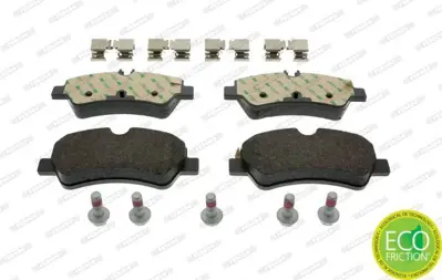 FERODO FVR4398 Arka Fren Balatası Transıt Custom V362 V347 V348 2,2tdcı 12  > (Arka Tek Teker) 1763916