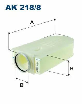 FILTRON AK 218/8 Hava Filtresi C180-C200-C220-C250-Cls250-E200-E220-E250-E300-Glk200-Glk220-Glk250 A6510940004