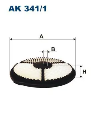 FILTRON AK 341/1 Hava Filitresi 13780-62B00