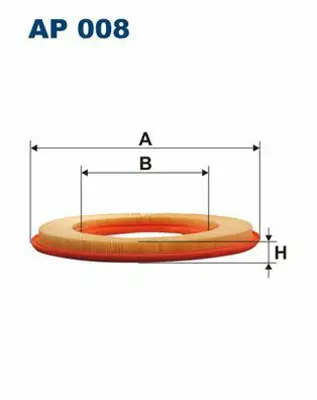 FILTRON AP 008 Hava Filitresi 190 W201 8290 A0020949904
