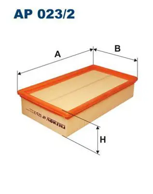 FILTRON AP 023/2 Hava Filtresi Ford Transit 95 2.5 Dı-Tde 116hp 05-99-03-00 X4T9601B1A