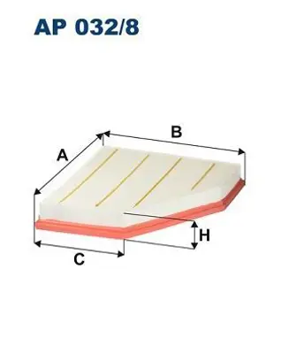 FILTRON AP 032/8 Hava Filitresi 13718605164