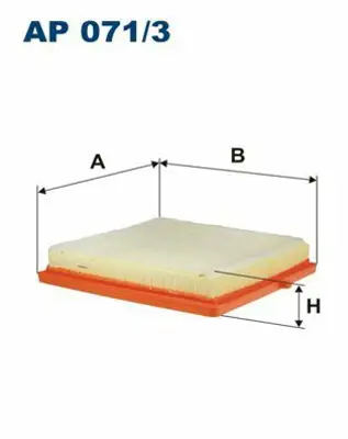 FILTRON AP071/3 Hava Filitresi Adam 1.0 1.2 1.4 16v 12> 834778