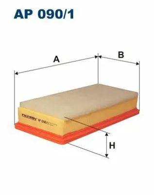 FILTRON AP 090/1 Hava Filitresi P407 C5 Iı C5 (X7) Dw10bted4 (2,0hdı 16v) 1444EV, 1444EW, 1444TP, 1444XF, 1444EH, 1444EJ, 9650188680, 9650188880, E147224, E147223